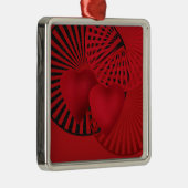 Liefde, bruiloft metalen ornament (Rechts)