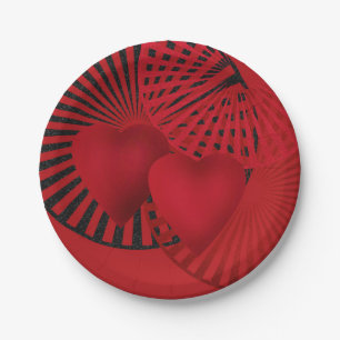 Liefde, bruiloft papieren bordje