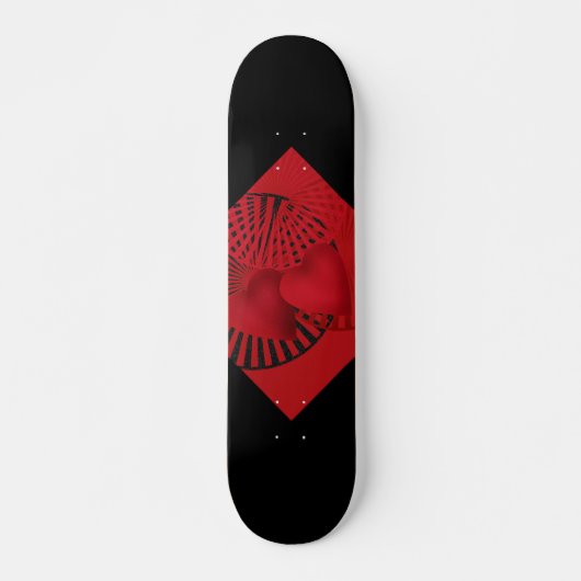 Liefde. bruiloft persoonlijk skateboard (Voorkant)