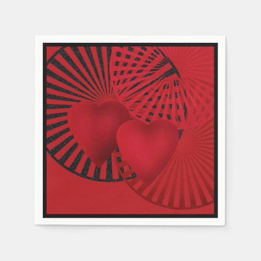 Liefde. bruiloft servet (Voorkant)