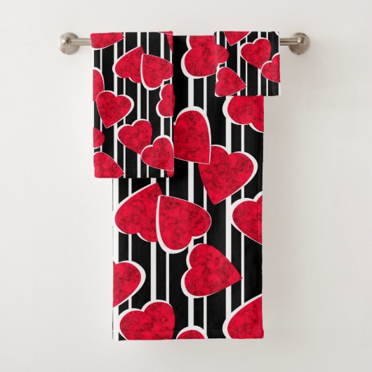 Liefde, bruiloft, Valentijnsdag Bad Handdoek (Insitu)