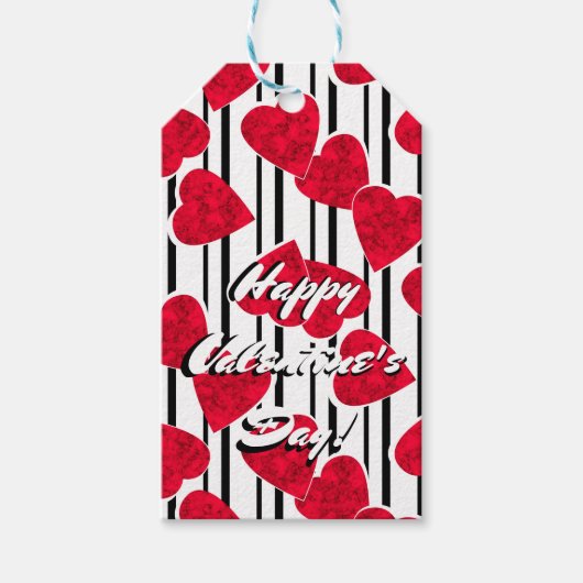 Liefde, bruiloft, Valentijnsdag Cadeaulabel (Voorkant)
