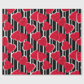 Liefde, bruiloft, Valentijnsdag Cadeaupapier (Vlak)