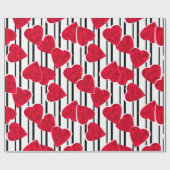 Liefde, bruiloft, Valentijnsdag Cadeaupapier (Vlak)