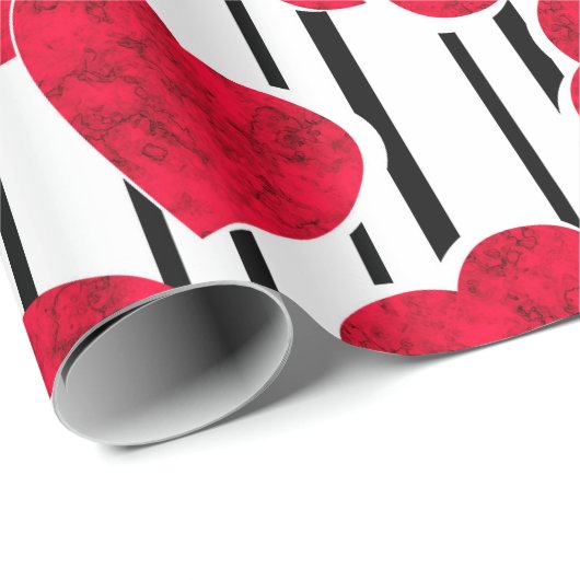 Liefde, bruiloft, Valentijnsdag Cadeaupapier (Rol Hoek)