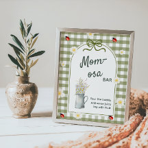 Liefde Bug Momosa Bar Baby Shower Bord