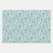 Liefde Bug Schattigee Insecten Vlinder, Lady Bug & Inpakpapier Vel (Voorkant 3)