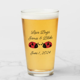 Liefde Bugs, personaliseren Glas