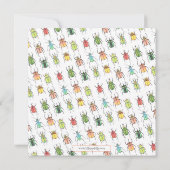 Liefde buik - Waterverf baardheden afgelopen dag Kaart (Achterkant)