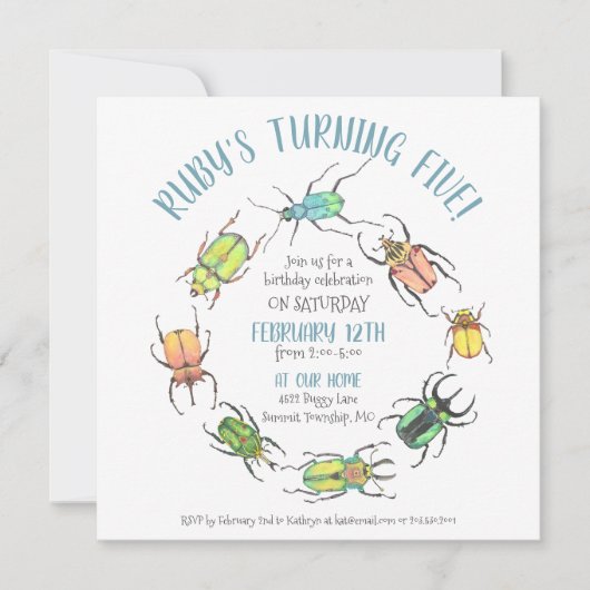 Liefde buik - Waterverf baardheden afgelopen dag Kaart (Voorkant)