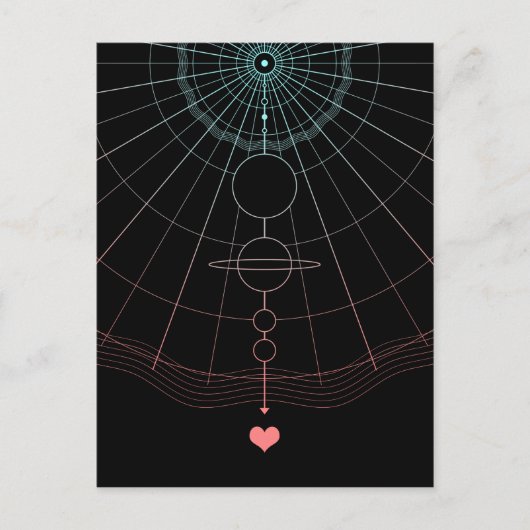 liefde buiten briefkaart (Voorkant)