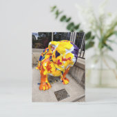 Liefde Bulldog Briefkaart (Staand voorkant)