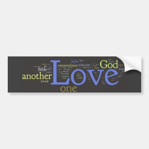 Liefde Bumpersticker