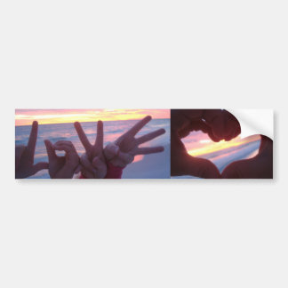 Liefde Bumpersticker