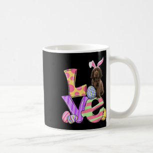 Liefde Bunny Sus Spaniel Hond Paaseieren Paasdag Koffiemok
