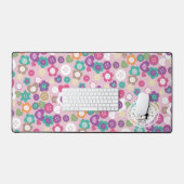 Liefde Buttonnen roze Bureaumat (Keyboard & Muis)