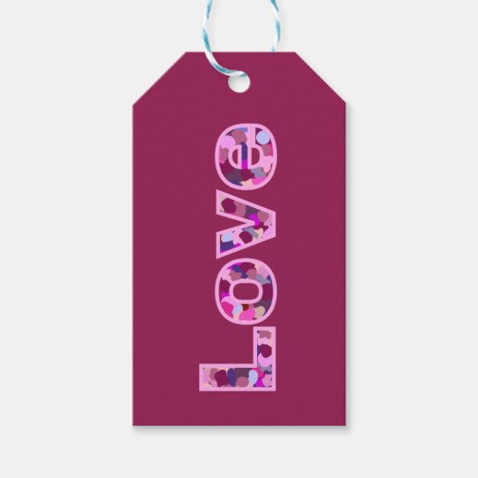 Liefde Cadeaulabel (Voorkant)