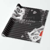 Liefde Cadeaupapier (Uitgerold)