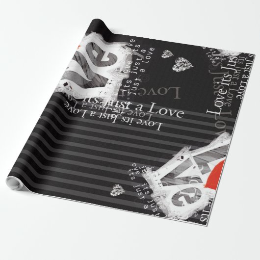 Liefde Cadeaupapier (Uitgerold)