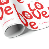 Liefde Cadeaupapier (Rol Hoek)
