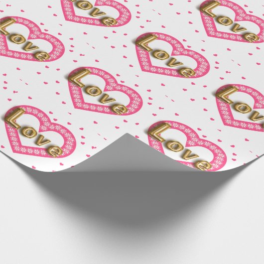 liefde cadeaupapier (Hoek)