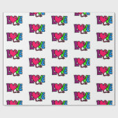 Liefde Cadeaupapier (Vlak)