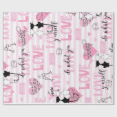 Liefde Cadeaupapier (Vlak)