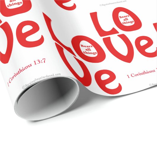 Liefde Cadeaupapier (Rol Hoek)