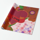 Liefde Cadeaupapier (Uitgerold)