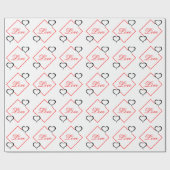 Liefde Cadeaupapier (Vlak)