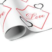 Liefde Cadeaupapier (Rol Hoek)