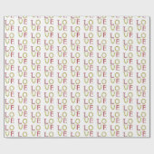 Liefde Cadeaupapier (Vlak)
