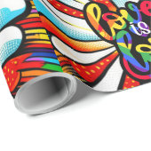 Liefde Cadeaupapier (Rol Hoek)