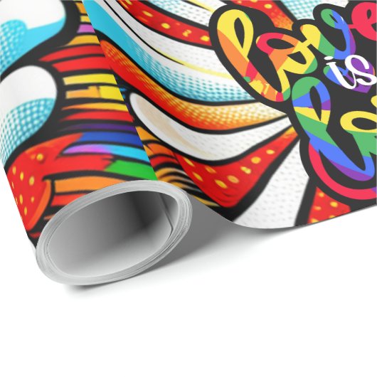 Liefde Cadeaupapier (Rol Hoek)