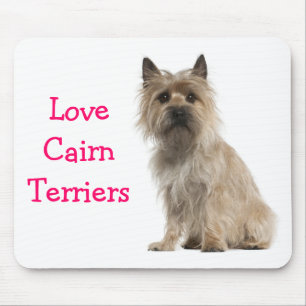 Liefde Cairn Terrier Puppie Hond Computer Muismat