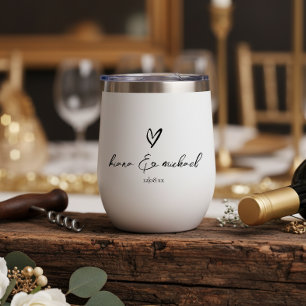 Liefde Calligrafie Hart Zwart & Wit ID940
