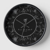 Liefde Calligraphy Bloem met Namen Rand Wht ID940 (Voorkant)
