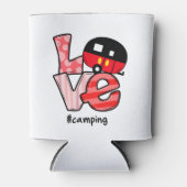 Liefde Camping #Camping Blikjeskoeler (Voorkant)