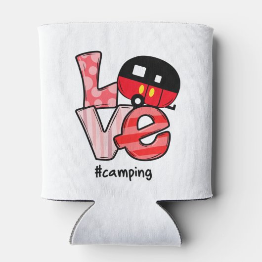 Liefde Camping #Camping Blikjeskoeler (Achterkant)