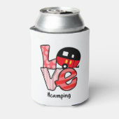 Liefde Camping #Camping Blikjeskoeler (Blikje Achterkant)