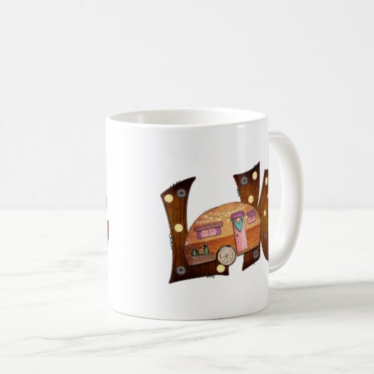 Liefde Camping  Koffiemok (Voorkant rechts)