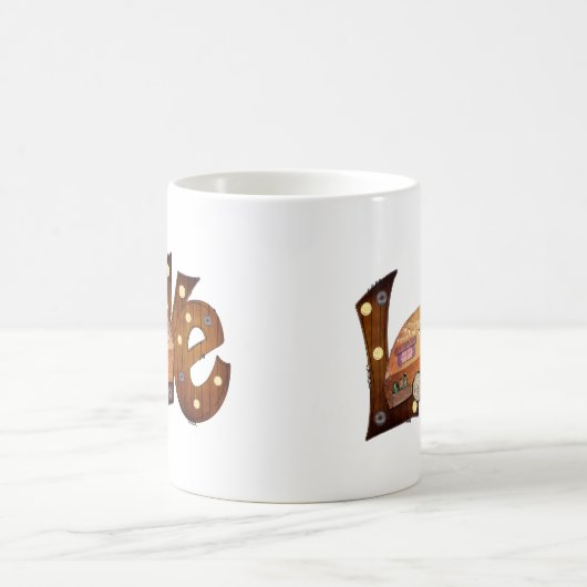 Liefde Camping Koffiemok (Center)