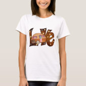Liefde Camping  T-shirt (Voorkant)