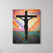 Liefde Canvas Afdruk (Voorkant)