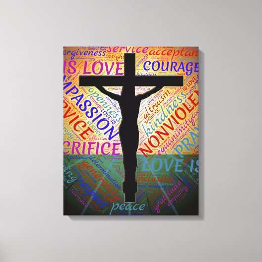 Liefde Canvas Afdruk (Voorkant)
