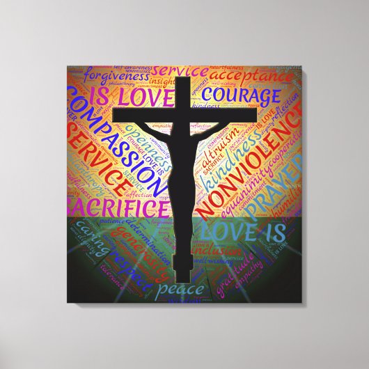 Liefde Canvas Afdruk (Voorkant)