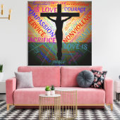 Liefde Canvas Afdruk (Insitu (Woonkamer))