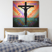 Liefde Canvas Afdruk (Insitu (Slaapkamer))