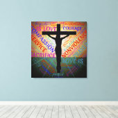 Liefde Canvas Afdruk (Insitu (Houten vloer))