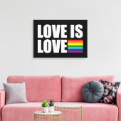 Liefde Canvas Afdruk (Insitu (Woonkamer))